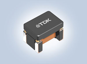 电感器: TDK推出适用于大电流车载同轴电缆供电（PoC）应用的绕线电感器